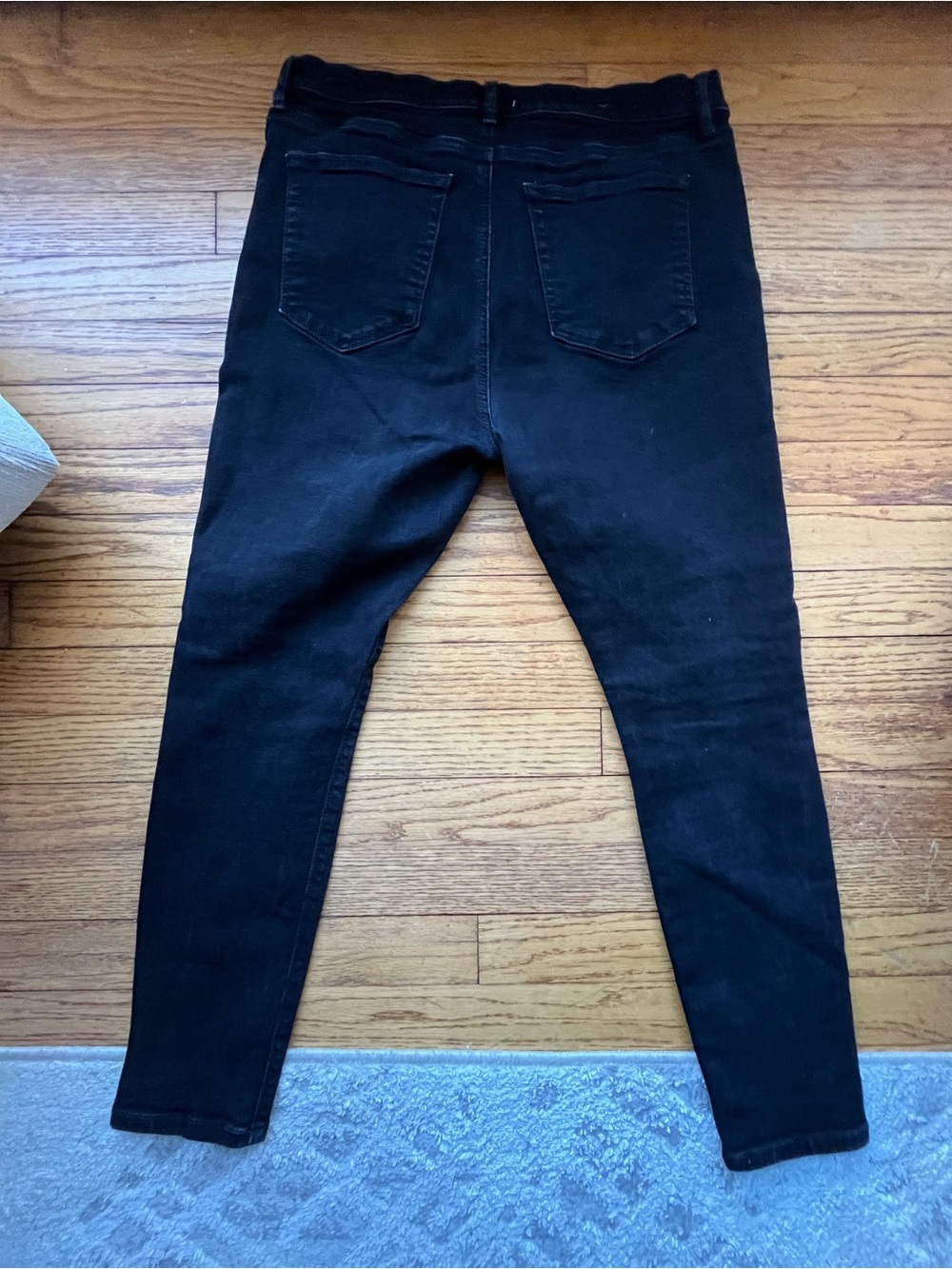 LOFT Black Skinny Jeans Women’s Size 12 - Picture 2 of 6
